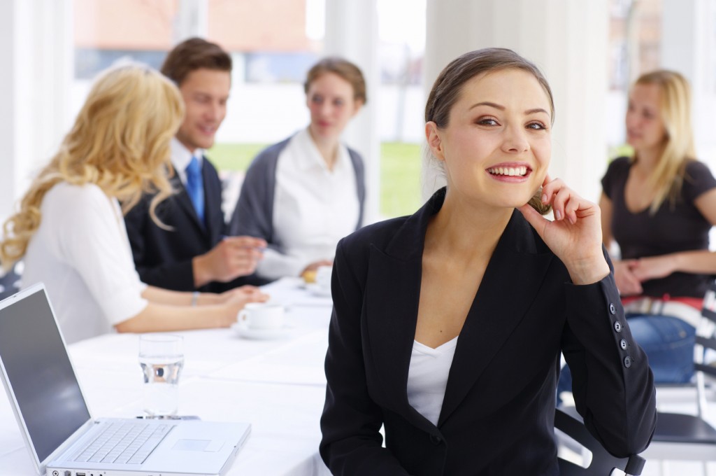 Portrait of a female executive